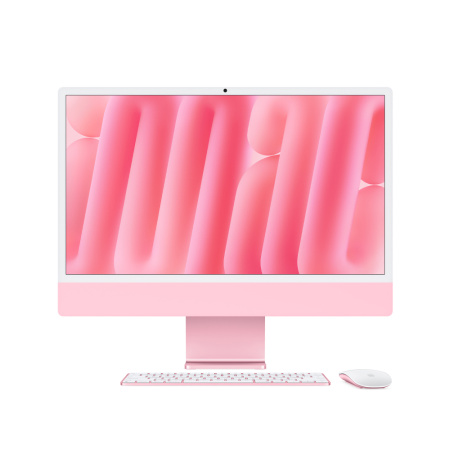 Apple iMac 24" 2024 M4 10CPU/10GPU/16GB/256GB SSD (розовый) Apple iMac 24" 2024 M4 10CPU/10GPU/16GB/256GB SSD (розовый)