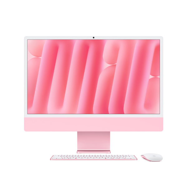 Apple iMac 24" 2024 M4 10CPU/10GPU/16GB/256GB SSD (розовый) Apple iMac 24" 2024 M4 10CPU/10GPU/16GB/256GB SSD (розовый)