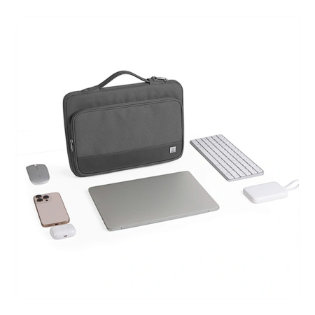 Wiwu сумка для MacBook 14.2 Cozy Classic (серый)