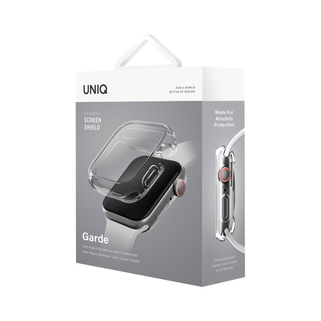 Uniq чехол для Apple Watch 45mm Garde (прозрачный) 45MM-GARCLR