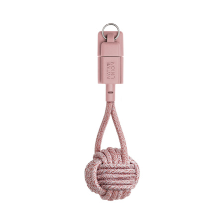 Native Union кабель USB A/Lightning Key (розовый) KEY-KV-L-ROSE