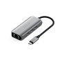 Satechi хаб 3xType-C and 2.5 Gigabit Ethernet Port (серый) ST-H3C25EM