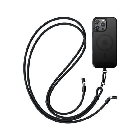 Satechi кабель Type-C/Type-C OntheGo Crossbody Lanyard Cable 60W 1.5м (черный) ST-LOTGLK