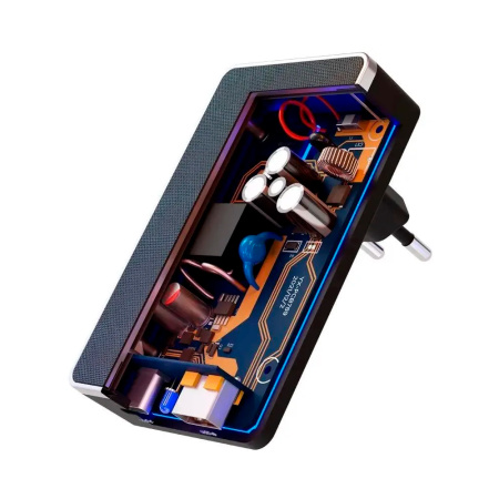 VLP СЗУ 20W Type-C + USB A (черный) vlp-WC20-01-BK