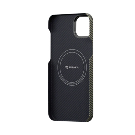 Pitaka чехол для iPhone 14 Plus MagEZ Case 3 Overture MagSafe (черно-серый в полоску) FO1401M