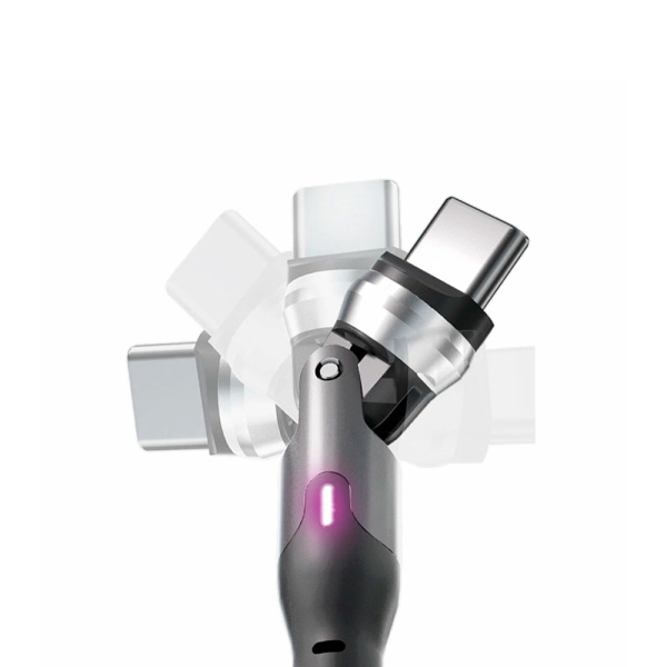 Statik кабель Type-C/Type-C PowerPivot Pro 100W 2м (черный) PUP-0455-6FT-CC