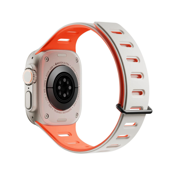 Native Union ремешок Active Magnetic 46/49 мм (оранжевый/серый) ACTBAND-AW-L-OXYS