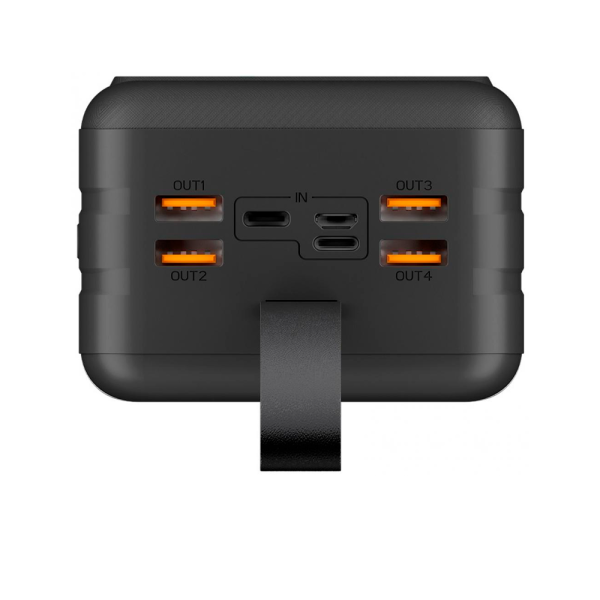 Deppa внешний аккумулятор NRG Turbo V2 22.5W 80000mAh (черный) 33643