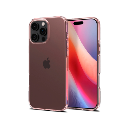 Чехол для iPhone 16 Pro Wave (прозрачный/красный) Чехол для iPhone 16 Pro Wave (прозрачный/красный)