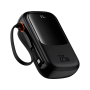 Baseus внешний аккумулятор с кабелем Type-C Qpow Pro+ 22.5W 20000mAh (черный) P10067103113-00 Baseus внешний аккумулятор с кабелем Type-C Qpow Pro+ 22.5W 20000mAh (черный) P10067103113-00