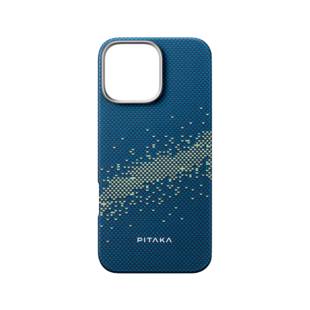 Pitaka чехол для iPhone 16 Tactile Woven Case Milky Way MagSafe (принт)