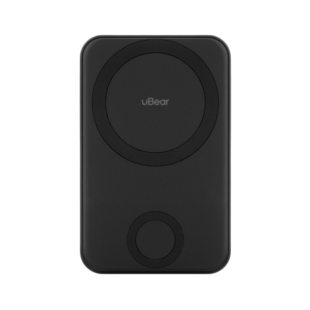 uBear внешний аккумулятор MagSafe с подставкой + Watch Range 20W 6500mAh (черный) PB13BL6500-PDM