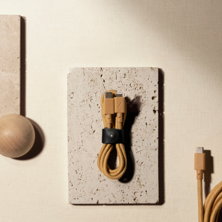 Native Union кабель Type-C/Type-C Belt 2.4м (оранжевый) BELT-PRO2-KFT-NP