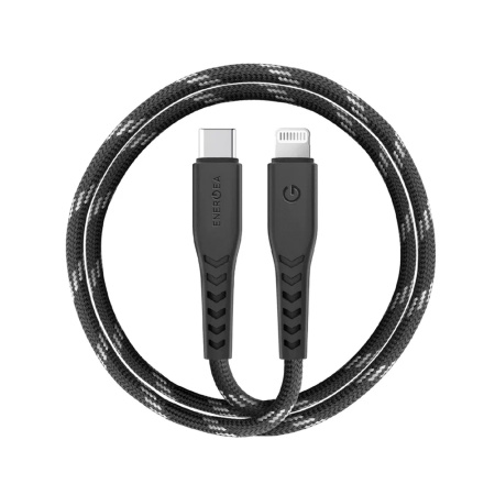 EnergEA кабель Type-C/Lightning NyloFlex C94 MFI 1.5м (черный) CBL-NFCL-BLK150