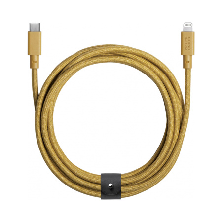 Native Union кабель Type-C/Lightning Belt 3м (оранжевый) BELT-CL-KFT-3-NP