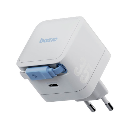 EnergEA СЗУ Bazic GoPort Retrek 35W Type-C + кабель Type-C (белый) CHR-RET35EU-WHT