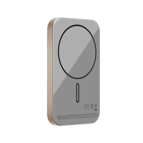 Momax внешний аккумулятор MagSafe Q.Mag X 5000mAh (бежевый) IP116AE