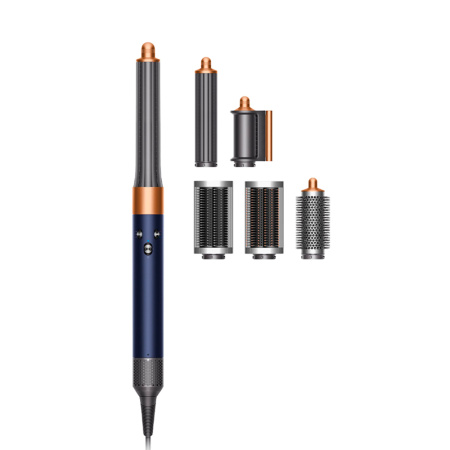 Dyson стайлер Airwrap HS05 Long Prussian Blue/Rich Copper + диффузор (синий)