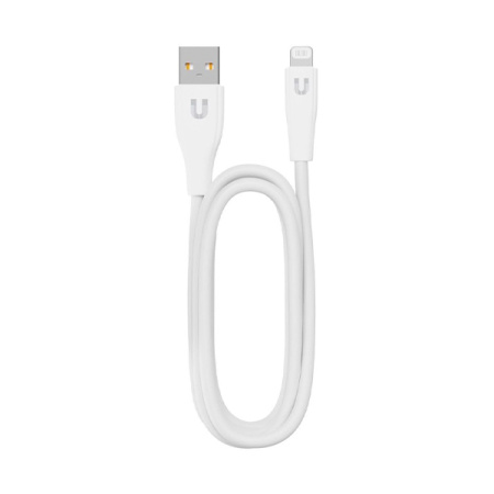 Uzay кабель USB A/Lightning 1.2м (белый) UZ-12AL-C1805-WH Uzay кабель USB A/Lightning 1.2м (белый) UZ-12AL-C1805-WH