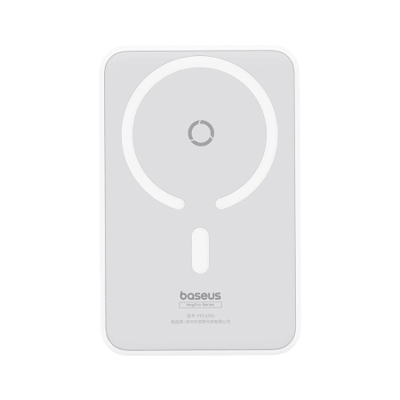 Baseus внешний аккумулятор MagSafe с подставкой MagPro 20W 5000mAh (белый) P10064101223-00
