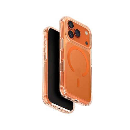 Uniq чехол для iPhone 17 Pro Max Lifepro Xtreme MagSafe (прозрачный/оранжевый) IP6.9P(2025)-LXAFMFCL Uniq чехол для iPhone 17 Pro Max Lifepro Xtreme MagSafe (прозрачный/оранжевый) IP6.9P(2025)-LXAFMFCL