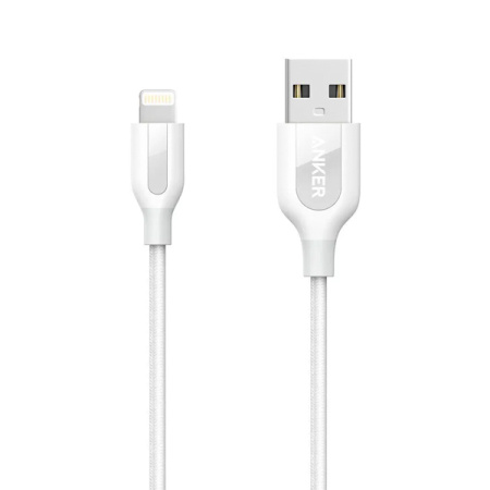 Anker кабель USB A/Lightning PowerLine+ (белый) A8121H22