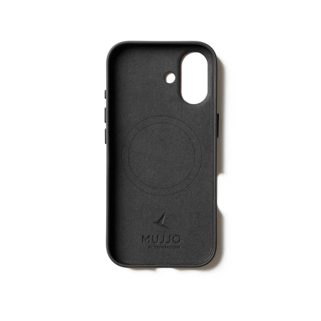 Mujjo чехол для iPhone 17 Full Leather Case MagSafe (черный) MUJJO-CL-060-BK Mujjo чехол для iPhone 17 Full Leather Case MagSafe (черный) MUJJO-CL-060-BK