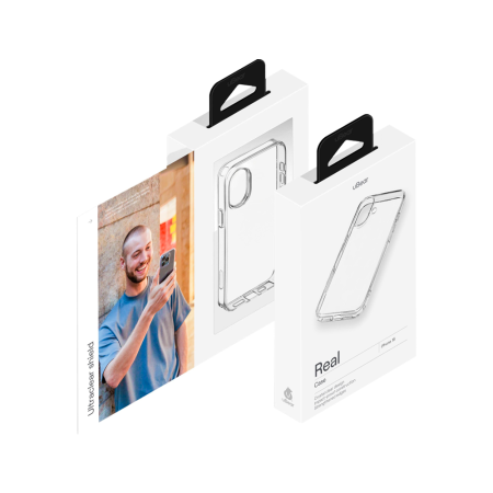 uBear чехол для iPhone 16 Real Case (прозрачный) CS391TT61RL-I24 uBear чехол для iPhone 16 Real Case (прозрачный) CS391TT61RL-I24