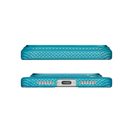 Pitaka чехол для iPhone Air Ultra-Slim Case PitaTap Lucid Blue MagSafe (синий)