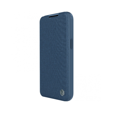 Nillkin чехол для iPhone 14 Pro QIN Pro (Cloth) (синий) 6902048249158