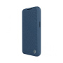Nillkin чехол для iPhone 14 Pro QIN Pro (Cloth) (синий) 6902048249158