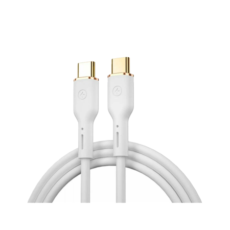 Wiwu кабель Type-C/Type-C Vigor 100W 1.2м (белый)