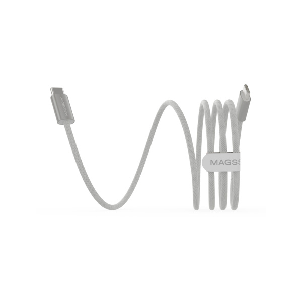Magssory кабель Type-C/Type-C Line C 60W 1.5м (белый) CBL002w