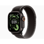 Apple Watch Ultra 3 49mm, черный, Trail Loop S/M черный ремешок