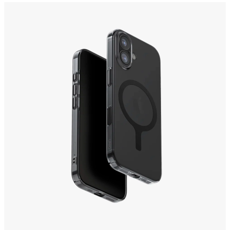 Uniq чехол для iPhone 17 Airsuit MagSafe (темно-прозрачный) IP6.3(2025)-ASMGSMK Uniq чехол для iPhone 17 Airsuit MagSafe (темно-прозрачный) IP6.3(2025)-ASMGSMK