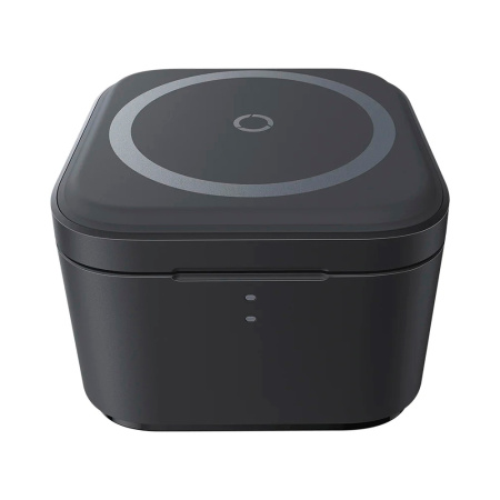 Baseus БЗУ Mag Pro 2 в 1 MagSafe + адаптер (черный)