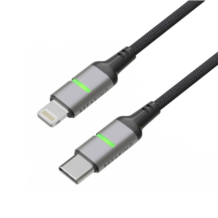 Breaking кабель Type-C/Lightning K35 1м (черный) 21738