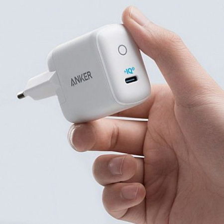 Anker СЗУ PowerPort 3 Mini 30W Type-C (белый) A2615L21