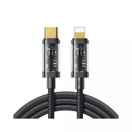 Joyroom кабель Type-C/Lightning 1.2м (черный) S-CL020A12 Черный