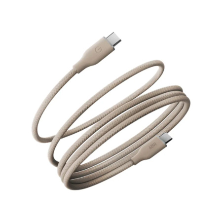 EnergEA кабель Type-C/Type-C Helix 480Mbps 60W 1.5м (титановый) CBL-HX60-NAT150