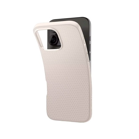 Spigen чехол для iPhone 16 Pro Liquid Air (бежевый) ACS08120