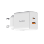 Baseus СЗУ Cube 20W Type-C + USB A (белый) P10111403213-00 Baseus СЗУ Cube 20W Type-C + USB A (белый) P10111403213-00