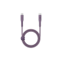 EnergEA кабель Type-C/Type-C Flow PD240W 1.5м (фиолетовый) CBL-FLCC-PUR150M