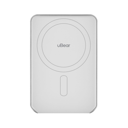 uBear внешний аккумулятор MagSafe с подставкой Backup 20W 5000mAh (белый) PB09LG5000-PDM