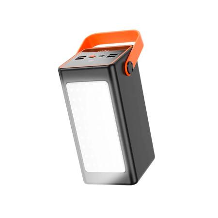 Hoco внешний аккумулятор c лампой J107 90000mAh (черный)