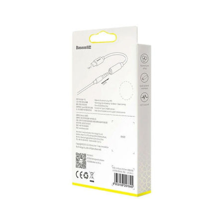 Baseus переходник Type-C/3.5 (черный) CATL54-01