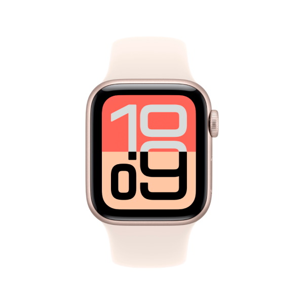Apple Watch SE 3 40mm, сияющая звезда ночь, спортивный бежевый ремешок S/M Apple Watch SE 3 40mm, сияющая звезда ночь, спортивный бежевый ремешок S/M