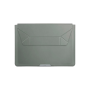 Uniq чехол-папка для MacBook 14.2 Oslo V.2 PU leather Magnetic Laptop (зеленый) OSLO(14)-LICHENGREEN
