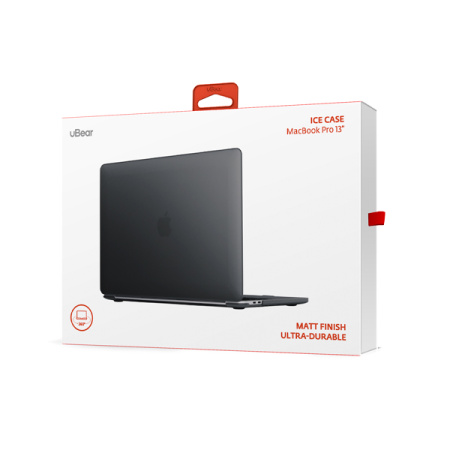 uBear накладка для MacBook Pro 13.3 Ice Case (черный) CS150BL13IC-MBP20