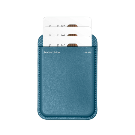 Native Union бумажник MagSafe (Re)Classic Card Wallet (синий) RECLA-NAV-WAL